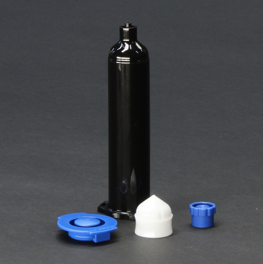 AccuDose Syringe Barrel Kit 30cc Black.