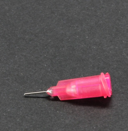 Precision Stainless Steel Tips 25G L6mm ID0.26mm Red (Box of 50) - Image 2