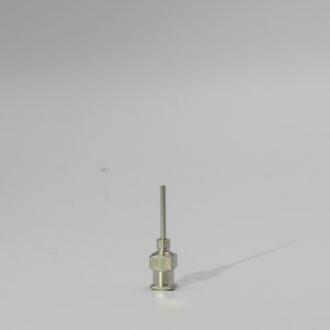 18G precision metal dispensing tips, box of 12 for high-strength and chemical-resistant applications