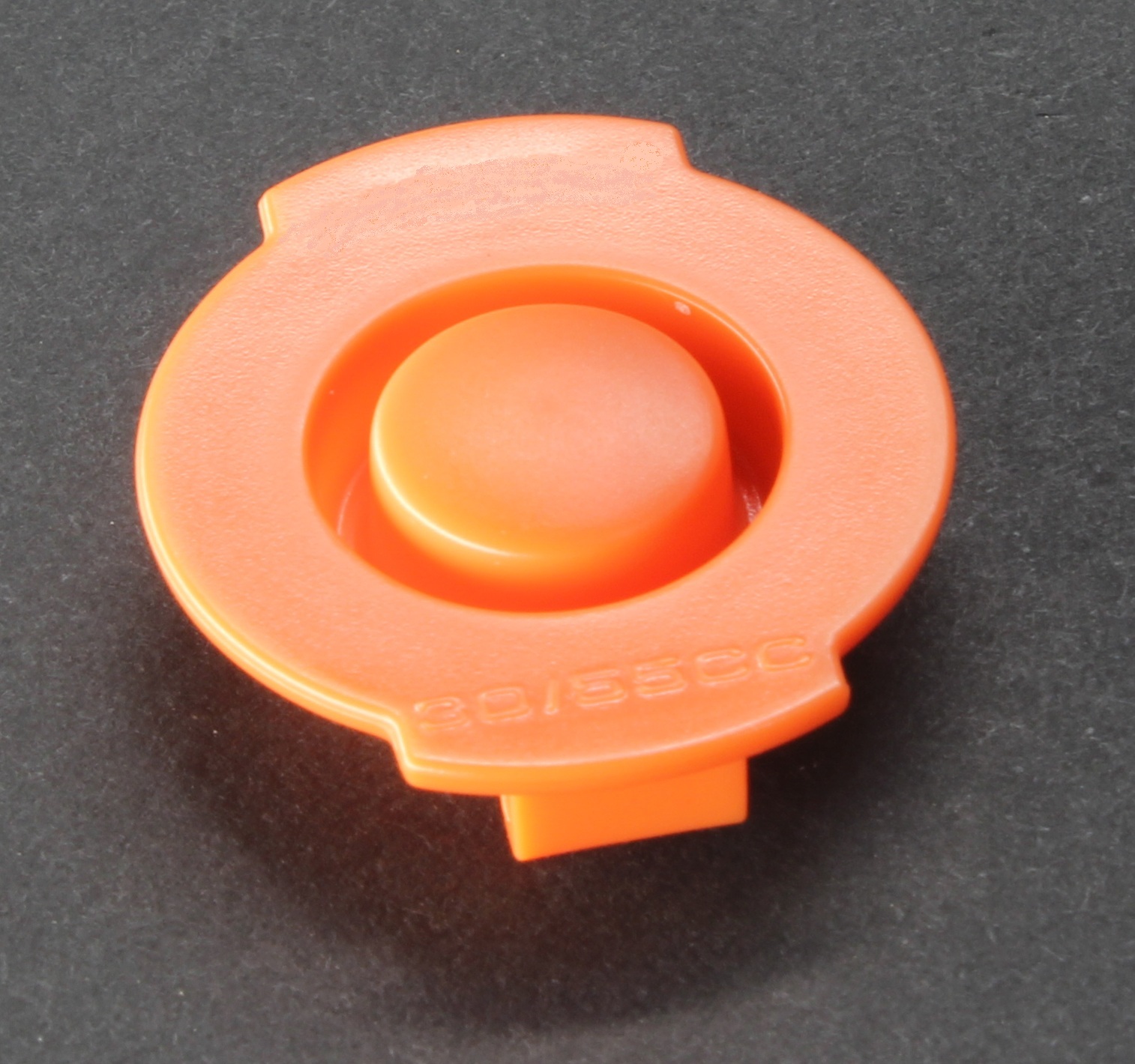 End Cap for 30cc & 55cc AccuDose syringe barrels