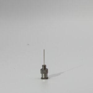 25G precision metal dispensing tips, box of 12 for high-strength and chemical-resistant applications