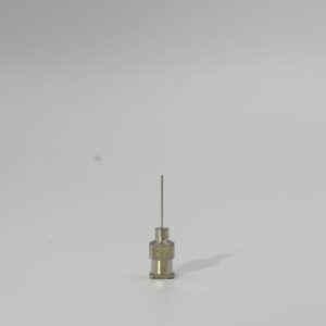 27G precision metal dispensing tips, box of 12 for high-strength and chemical-resistant applications