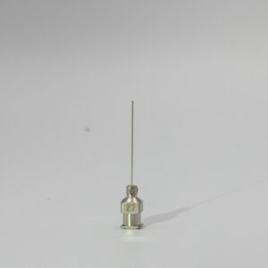 27G precision metal dispensing tips, box of 12 for high-strength and chemical-resistant applications