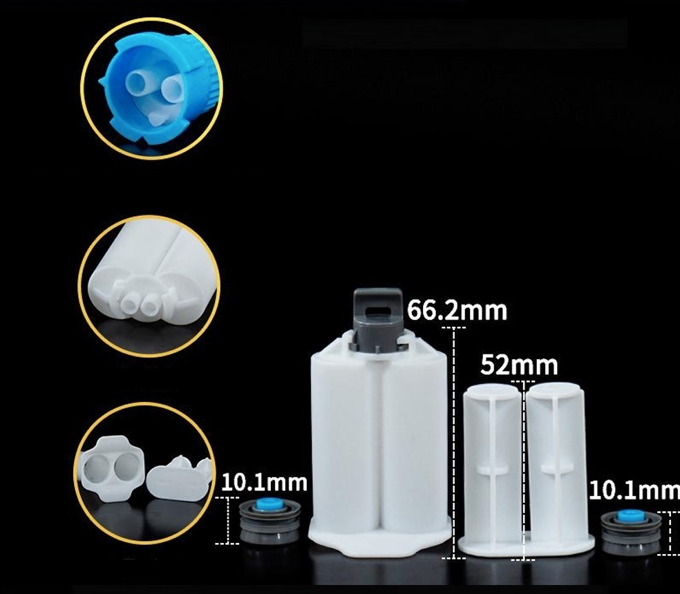 2K 30ML 1:1 Cartridge Kit for 2 component materials with B type connector