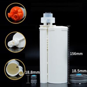 2K 250ML 10:1 Cartridge Kit for 2 component materials with F type connector