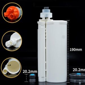 2K 490ML 10:1 Cartridge Kit for 2 component materials with F type connector