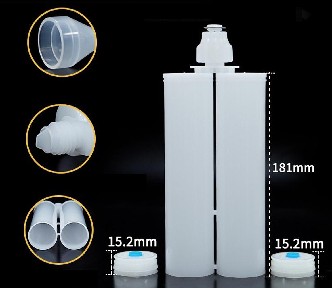 2K 400ML 1:1 Cartridge Kit for 2 component materials with C type connector