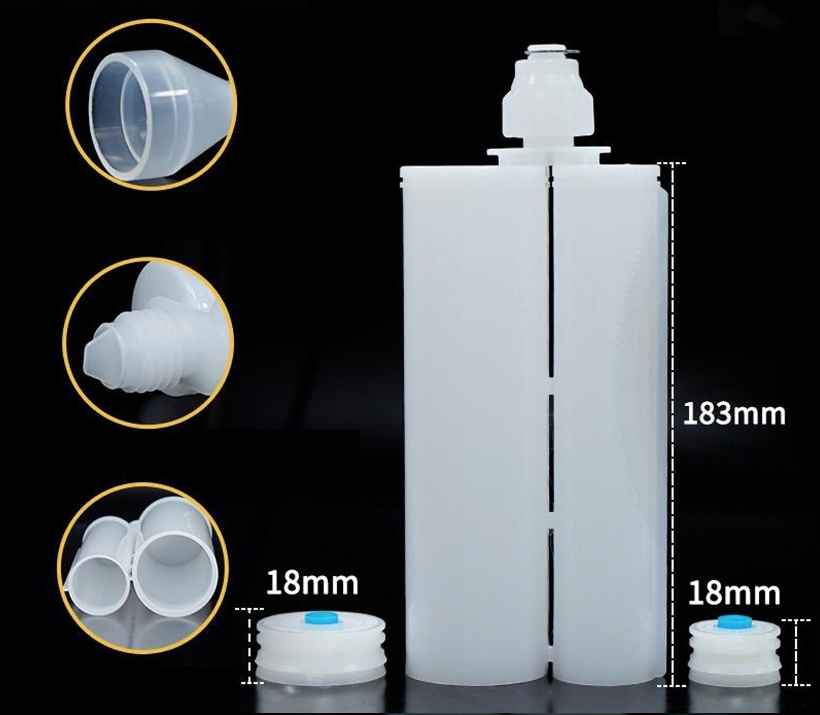 2K 400ML 2:1 Cartridge Kit for 2 component materials with C type connector