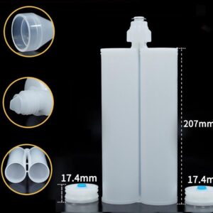 2K 600ML 1:1 Cartridge Kit for 2 component materials with C type connector