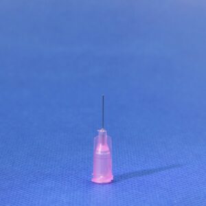 30G precision stainless steel dispensing tip for industrial fluids