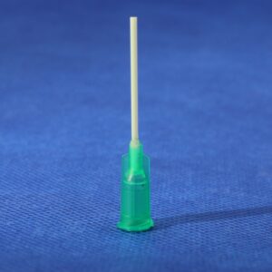 ProFlow 18G polypropylene tube tips ideal for dispensing pastes, epoxies, and thick materials