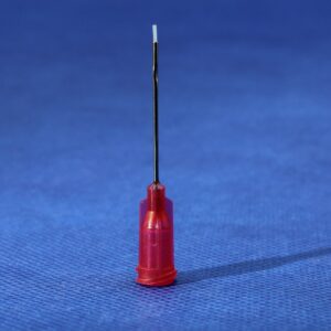27G PTFE-lined dispensing tips ideal for aggressive and reactive fluids